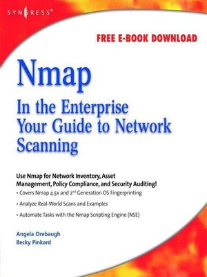 cover image of Nmap in the Enterprise
